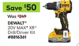 Lowe's 20V MAX XR Drill.Driver Kit offer