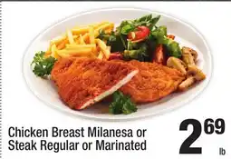 Super King Markets Chicken Breast Milanesa or Steak Regular or Marinated offer