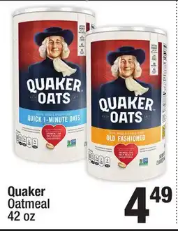 Super King Markets Quaker Oatmeal offer