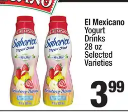 Super King Markets El Mexicano Yogurt Drinks offer