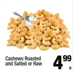 Super King Markets Cashews Roasted and Salted or Raw offer