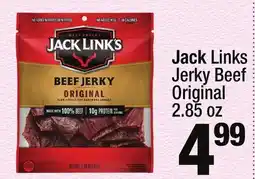 Super King Markets Jack Links Jerky Beef Original offer