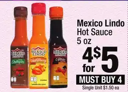 Super King Markets Mexico Lindo Hot Sauce offer