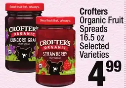 Super King Markets Crofters Organic Fruit Spreads offer