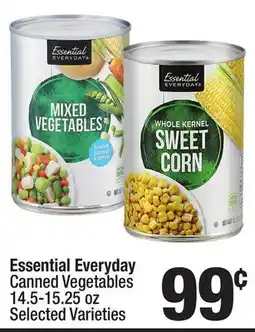 Super King Markets Essential Everyday Canned Vegetables offer