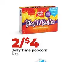 Hy-Vee Jolly Time popcorn offer