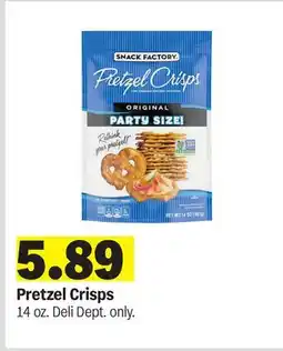 Meijer Pretzel Crisps offer