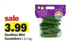 Meijer Seedless Mini Cucumbers offer