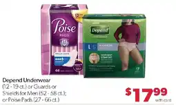 Family Fresh Market Depend Underwear offer