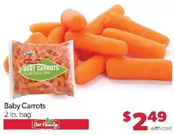 Family Fresh Market Our Family baby carrots offer