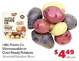 Family Fresh Market Little Potato Co. Microwavable or Oven Ready Potatoes offer