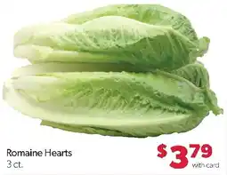 Family Fresh Market Romaine Hearts offer
