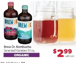 Family Fresh Market Brew Dr. Kombucha offer
