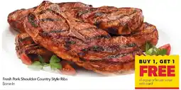 Family Fresh Market Fresh Pork Shoulder Country Style Ribs Bone-In offer