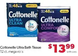 Family Fresh Market Cottonelle ultra bath tissue offer