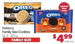 Family Fresh Market Nabisco family size cookies offer