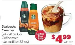 Family Fresh Market Starbucks Creamer offer