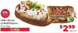 Family Fresh Market Our Family Idaho Russet or Red Potatoes offer