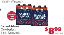 Family Fresh Market Samuel Adams Octoberfest offer