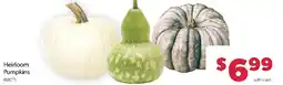 Family Fresh Market Heirloom Pumpkins offer