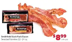 Family Fresh Market Smithfield Stack Pack Bacon offer