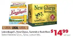 Family Fresh Market Leinenkugel's, New Glarus, Summit or Rush River offer