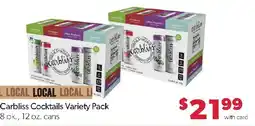 Family Fresh Market Carbliss Cocktails Variety Pack offer