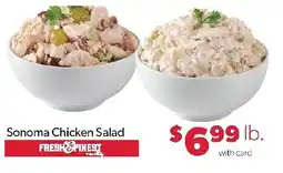 Family Fresh Market Sonoma Chicken Salad offer