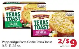 Family Fresh Market Pepperidge Farm Garlic Texas Toast offer