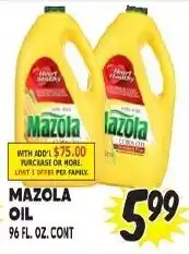 Fine Fare Mazola oil offer