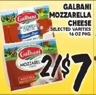 Fine Fare Galbani mozzarella cheese offer