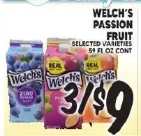 Fine Fare Welch's passion fruit offer