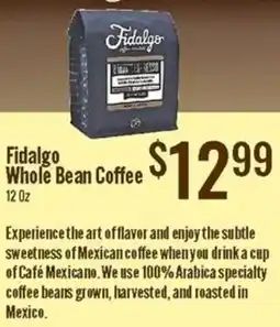 Jons International Fidalgo Whole Bean Coffee offer