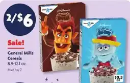 Family Dollar General Mills Cereals offer