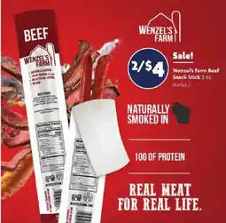 Family Dollar Wenzel's Farm Beef Snack Stick offer