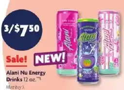 Family Dollar Alani Nu Energy Drinks offer