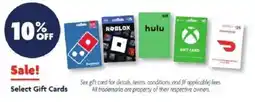 Family Dollar Select Gift Cards offer