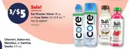 Family Dollar Bai Wonder Water or Core Water offer