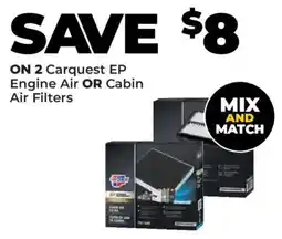 Advance Auto Parts Carquest Ep Engine Air Or Cabin Air Filters offer