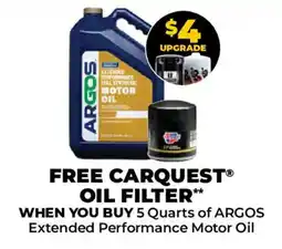 Advance Auto Parts Free Carquest Oil Filter offer