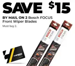 Advance Auto Parts Bosch Focus Front Wiper Blades offer