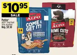 Dollar General Purina ALPO Dog Food offer