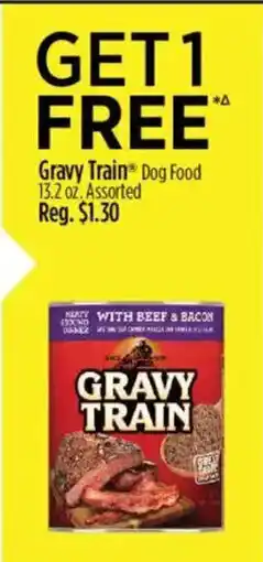 Dollar General Gravy Train Dog Food offer