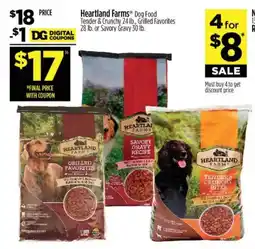 Dollar General Heartland Farms Dog Food offer