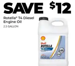 Advance Auto Parts Shell rotella T4 diesel engine oil offer