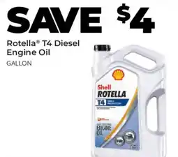 Advance Auto Parts Shell rotella T4 diesel engine oil offer