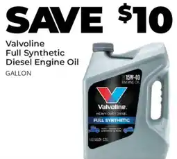 Advance Auto Parts Valvoline full synthetic diesel engine oil offer