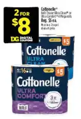 Dollar General Cottonelle ultra comfort offer