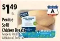 Pioneer Supermarkets Perdue split chicken breast offer