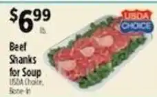 Pioneer Supermarkets Beef Shanks for Soup offer
